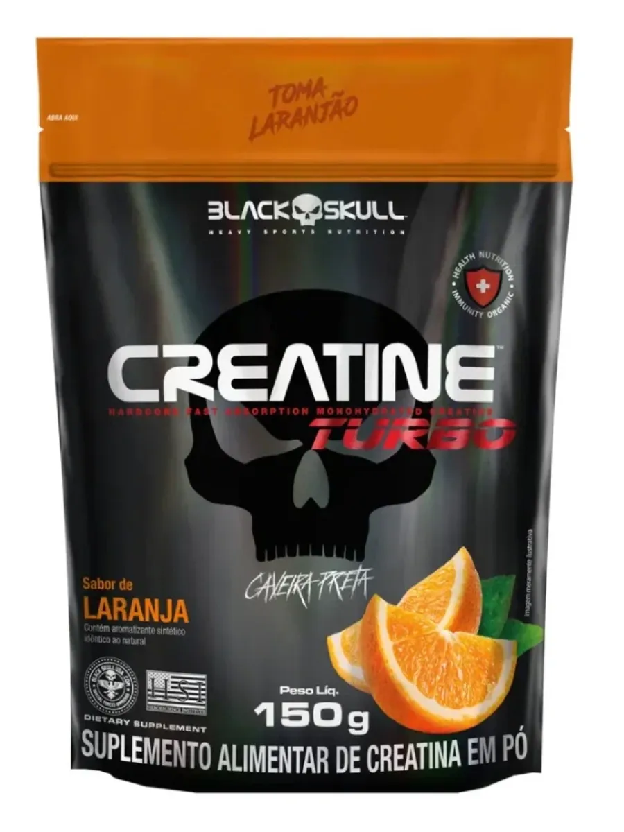 Refil Creatine Turbo, Креатин, 150 г (Апельсин)