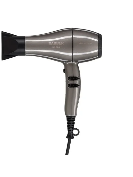 DEWAL Фен PRO BARBER STYLE Compact 03-3011 Gunsteel, серый, фото 2
