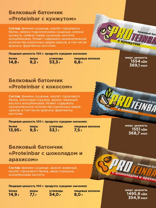 BE OK Протеиновые батончики без сахара для похудения, 30г, 21 шт, 30 г, 21 шт, фото 3