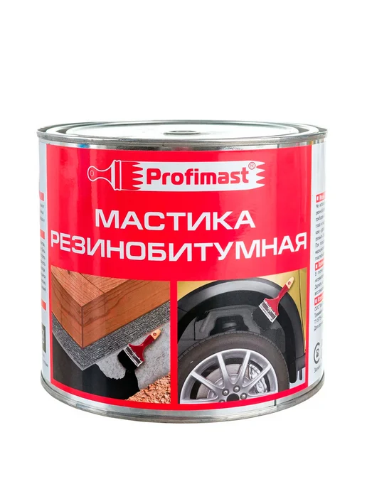 Bitumast Мастика резинобитумная 2 л, 2 л, фото 7