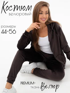 Костюм велюровый с брюками на молнии TORIMEL 279928579 купить за 2 882 ₽ в интернет-магазине Wildberries