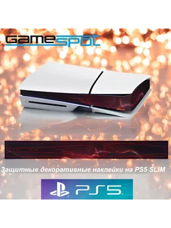 Защитные декоративные наклейки на PS5 SLIM цвет черный 0324 GameSpot 279971594 купить за 988 ₽ в интернет-магазине Wildberries