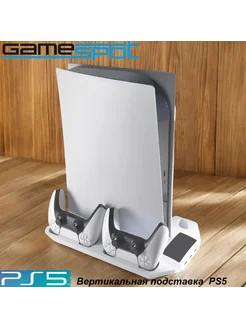 Подставка с охлаждением для PS5 с зарядкой DualSense 0256