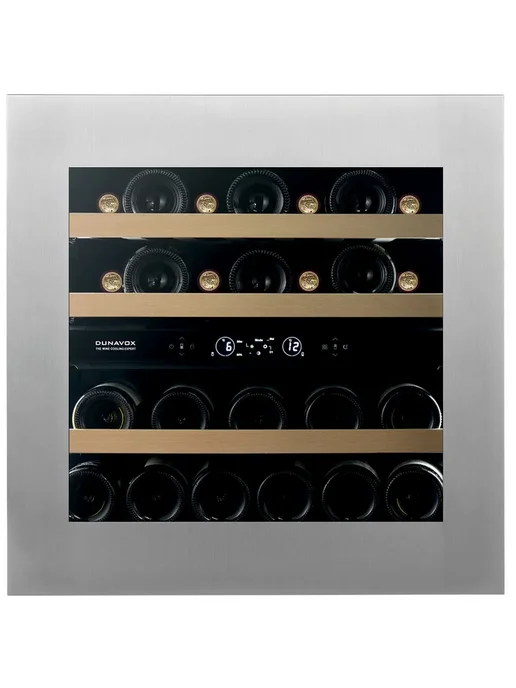 Dunavox Винный шкаф DVH-25.65DSS TO, серый