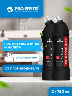 Alfa gel усиленное средство против ржавчины и налета 2 штуки