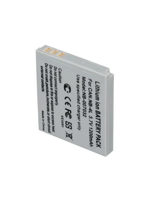 CANON Аккумулятор NB-4L для камер 1200mAh, 4 л, 1200 мАч, фото 5