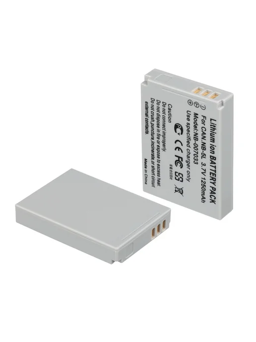 CANON Аккумулятор для фотоаппаратов NB-5L 1250 mAh, 5 л, 1250 мАч, фото 2