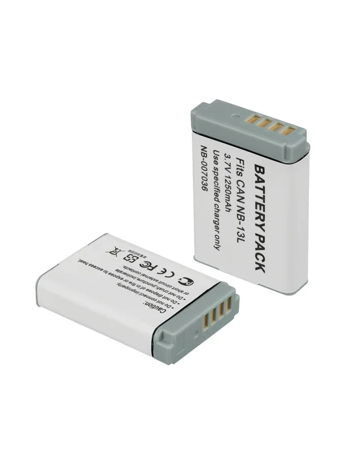 CANON Аккумулятор NB-13L для фотоаппаратов 1250 mAh, 13 л, 1250 мАч, фото 6