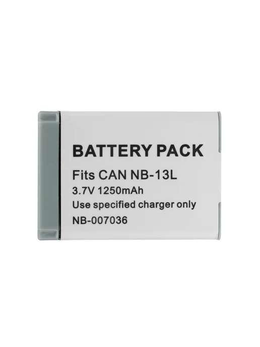 CANON Аккумулятор NB-13L для фотоаппаратов 1250 mAh, 13 л, 1250 мАч, фото 8