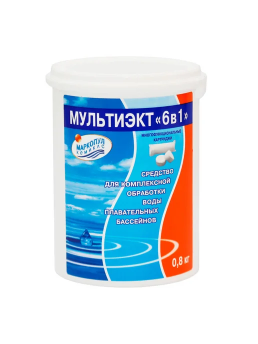 Маркопул Кемиклс Мультиэкт (41) 6 в1, картриджи, 0,8 кг, 800 г, фото 2