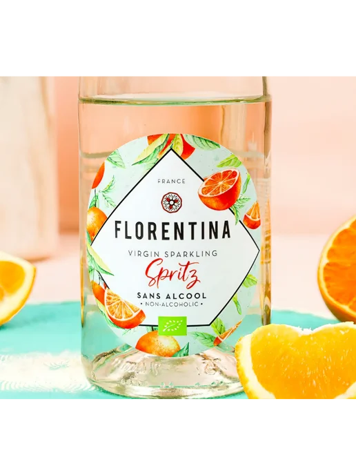 Pierre Chavin Игристое вино безалкогольное Florentina Spritz, 750 мл, фото 3