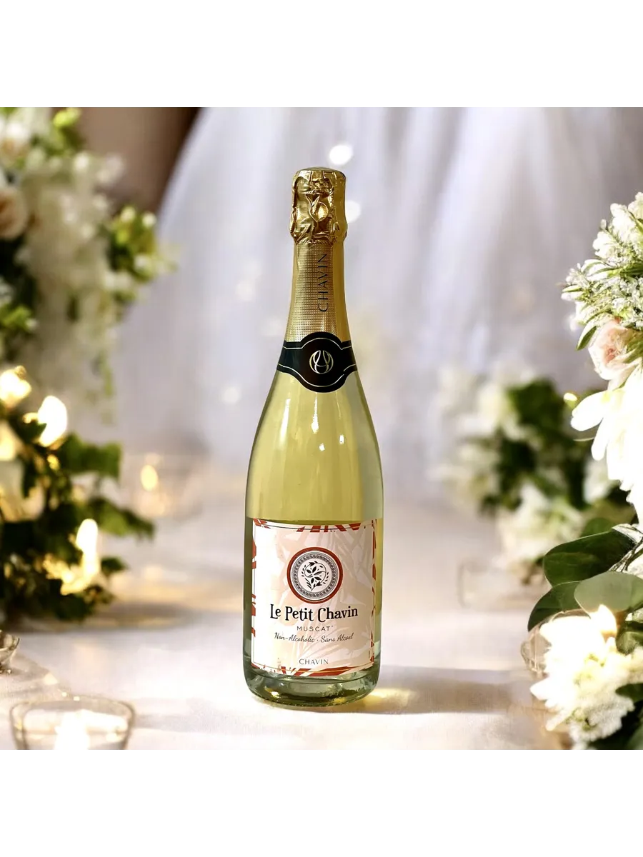 Игристое вино безалкогольное Le Petit Chavin Muscat белое