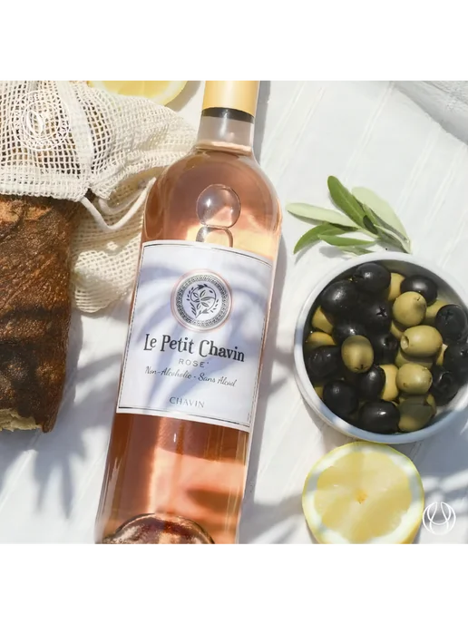 Pierre Chavin Вино безалкогольное Le Petit Chavin Chardonnay Rose п сл, 750 мл, фото 2
