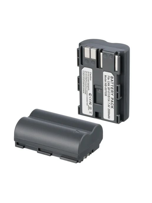 CANON Аккумулятор BP-511 BP-511A для камер Сanon, 2000mAh, 2000 мАч, фото 5