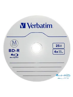 Verbatim M-DISC Диски чистые Blu-ray BD-R 25Gb 4X 5 штук