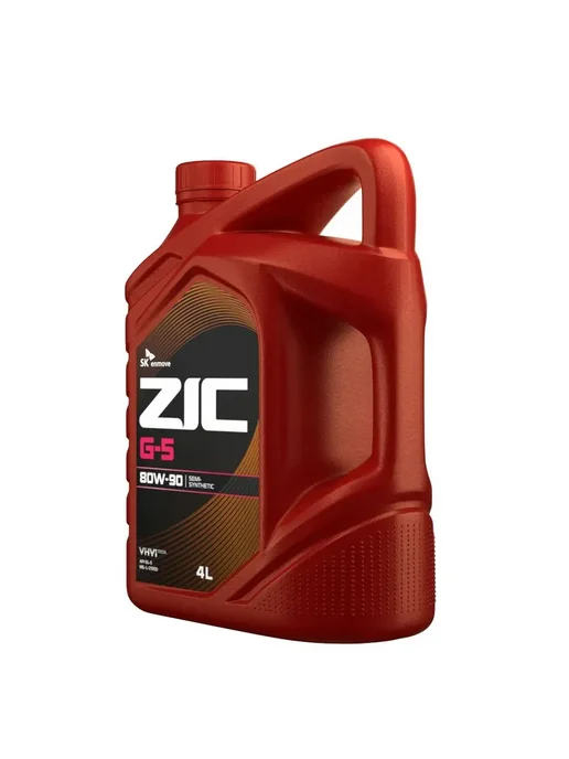 ZIC Масло трансмиссионное зик 80W-90 GL-5, 4л, 4 л, фото 2