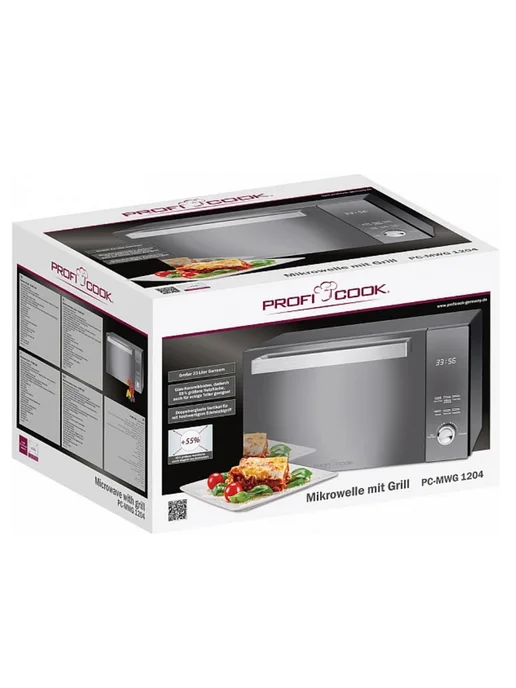 Микроволновая печь Profi Cook PC-MWG 1204 schwarz, черный, фото 2