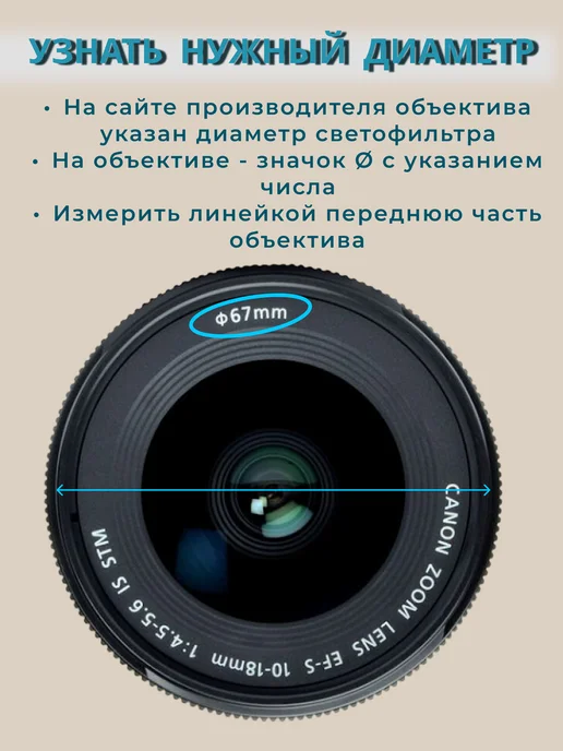 Fotokvant Крышка для объектива 55 мм Sony, 55, фото 3