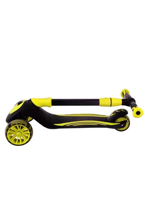 Sportsbaby Самокат MS-946 Triton со светящимися колесами, желтый, фото 3