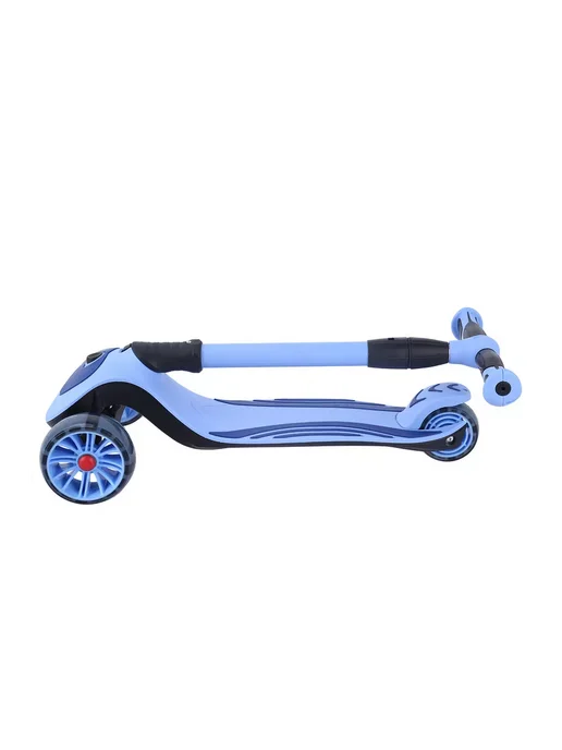 Sportsbaby Самокат MS-946 Triton со светящимися колесами, голубой, фото 4