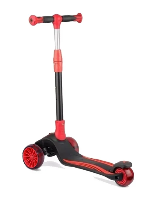 Sportsbaby Самокат MS-946 Triton со светящимися колесами, черный, фото 5