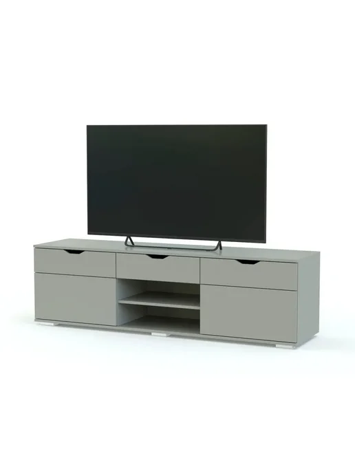 BestMebel Тумба под ТВ VG617 BMS, 150х45х65 см, 165x45x65 см