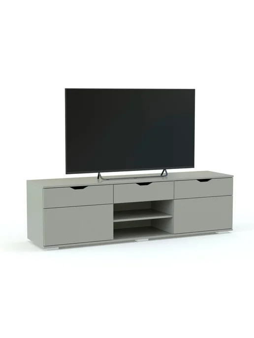 BestMebel Тумба под ТВ VG617 BMS, 150х45х65 см, 165x45x65 см, фото 3