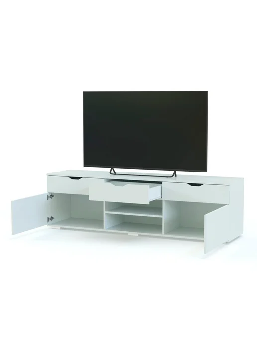 BestMebel Тумба под ТВ VG617 BMS, 150х45х65 см, 180x45x65 см, фото 2