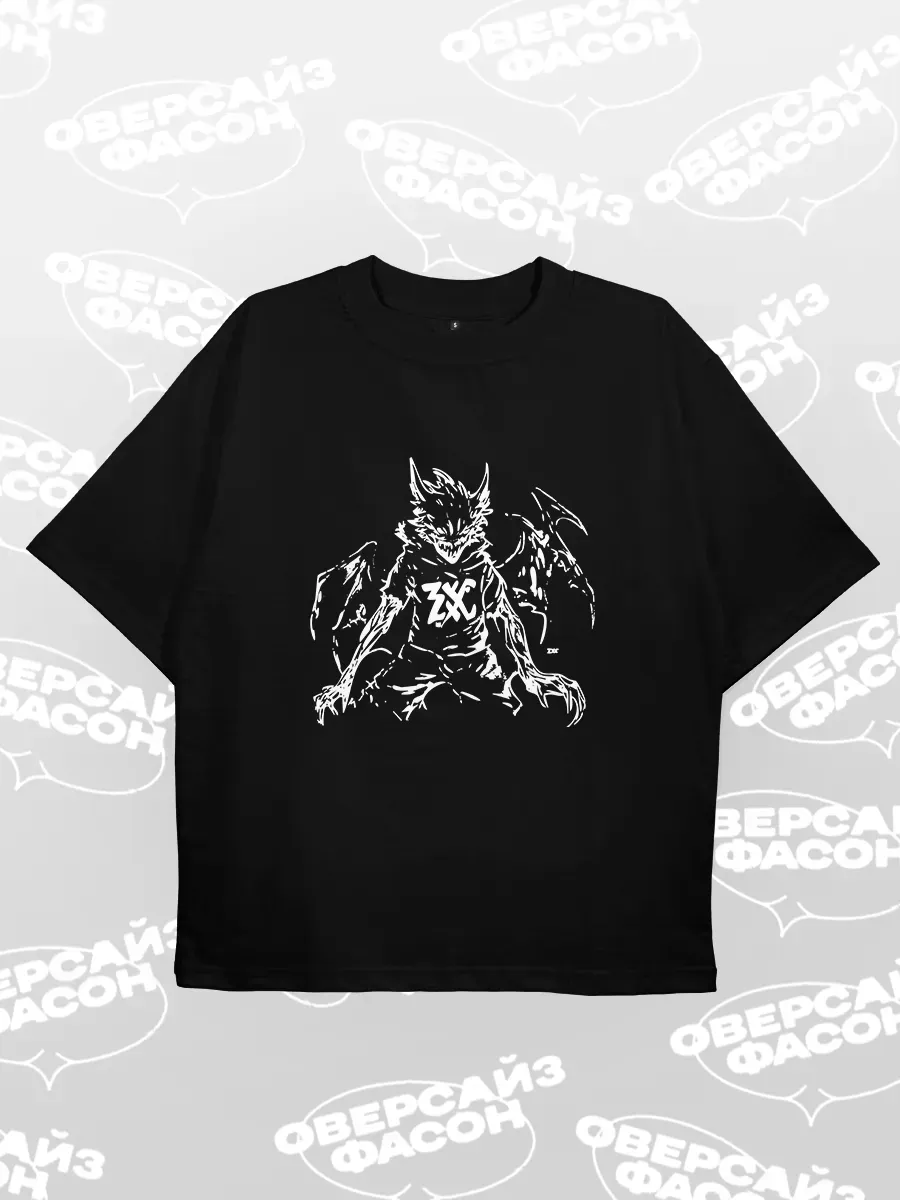 Футболка оверсайз zxc аниме, zxcursed, редан NICKHEDO 280515806