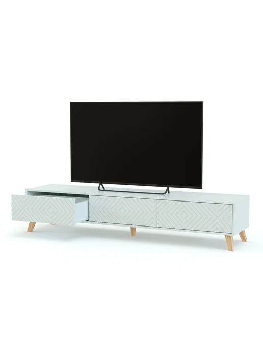 BestMebel Тумба под ТВ Шерли 14 BMS, 190х40х50 см, 170x40x50 см, фото 2