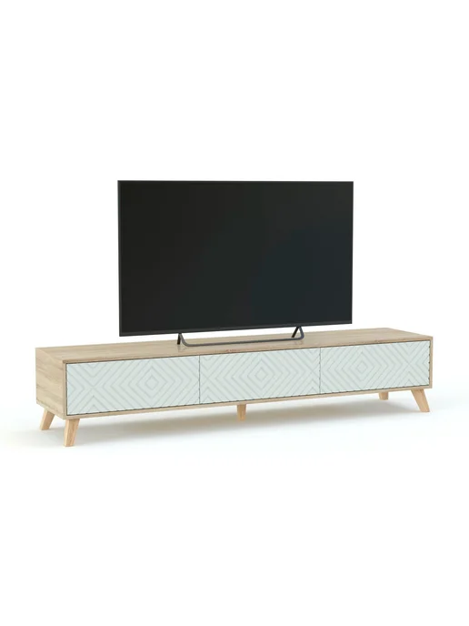 BestMebel Тумба под ТВ Шерли 14 BMS, 190х40х50 см, 190x40x50 см, фото 3
