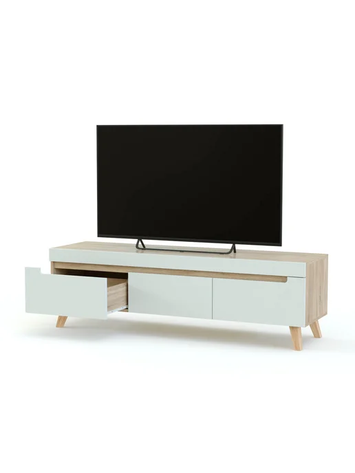 BestMebel Тумба под ТВ PTA1 BMS, 160х45х60 см, 200x45x70 см, фото 2