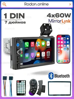 Магнитола 1din с камерой Rodon.online 280631678 купить за 3 946 ₽ в интернет-магазине Wildberries