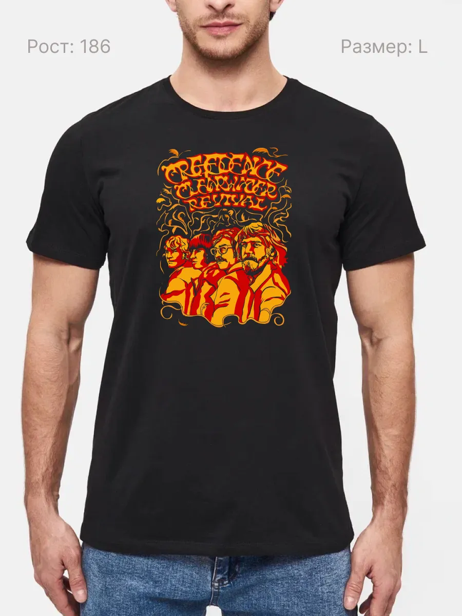 Футболка Creedence Clearwater Revival рок