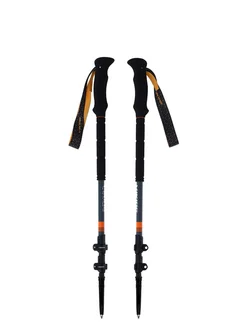 Палки треккинговые Poles Kangri Skitour Gray Orange