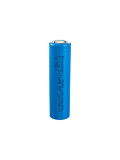 Аккумулятор 18650, unprotected, Li-ion, 2000 mAH