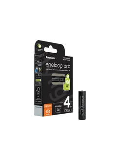 Аккумуляторы eneloop pro BK-4HCDE 4BE 930mAh AAA