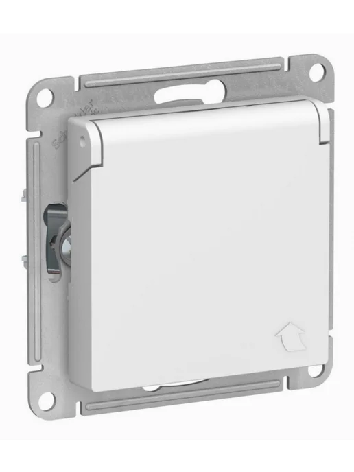 Systeme Electric Розетка силовая Систем Электрик AtlasDesign ATN001346, 3 шт, 3 шт, фото 2
