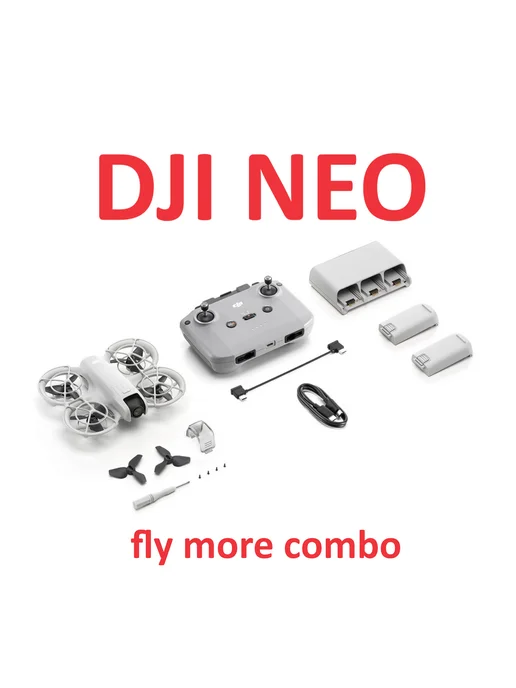 Квадрокоптер DJI Neo Fly More Combo нео комбо, вариант