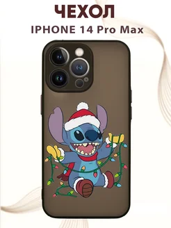 Чехол на IPHONE 14 PRO MAX с принтом стич