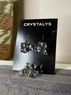 Набор украшений с кристаллами CRYSTALYS 281034378 купить за 2 120 ₽ в интернет-магазине Wildberries