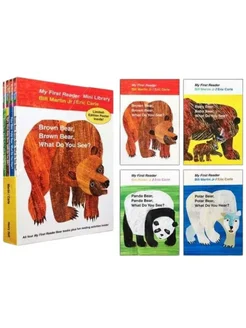 Brown Bear, Brown Bear, What do you See? Набор книг, 4 шт