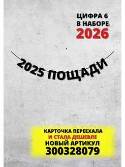 Гирлянда новогодняя 2025 пощади Падарунак 281111950 купить за 573 ₽ в интернет-магазине Wildberries