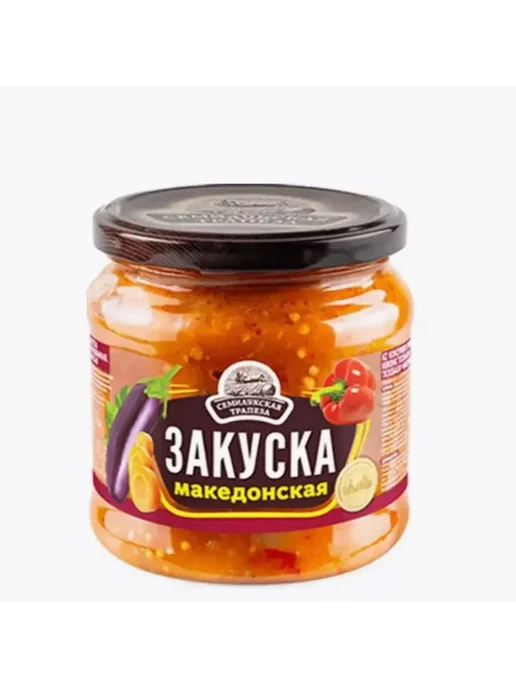 Семилукская Трапеза Закуска овощная Македонская 2 шт, 460 г, 2 шт, фото 2