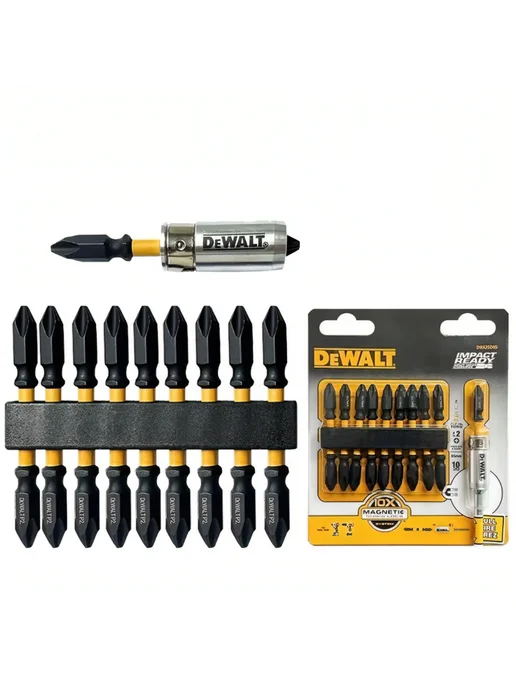 deWalt Набор бит с кольцевым магнитом DWA2SD65, черный, фото 2