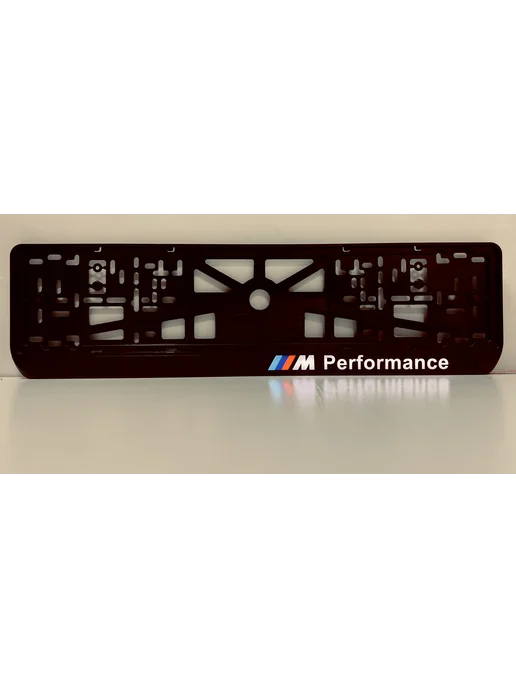 BMW Рамка для номера с подсветкой. Performance справа, вариант, фото 5
