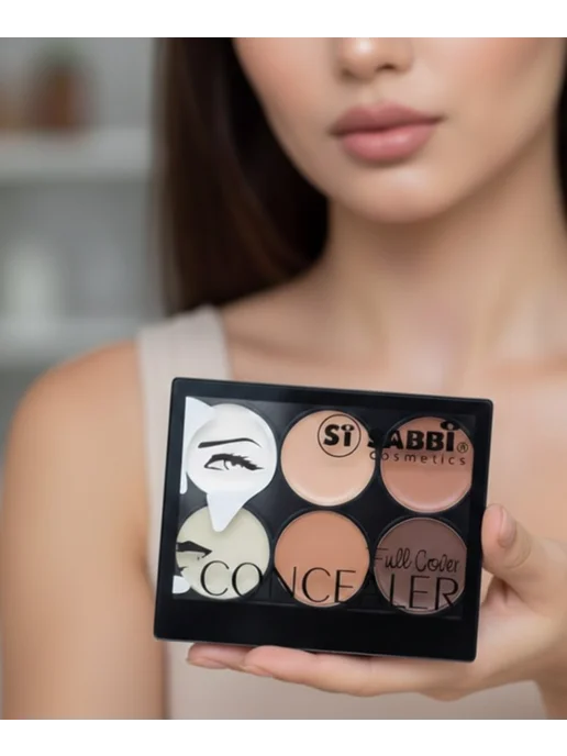 NOZ cosmetics Консилер для лица, черный, фото 3