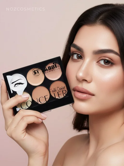 NOZ cosmetics Консилер для лица, черный, фото 4