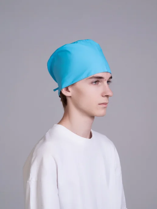 Medsform колпак медицинский, голубой, фото 2