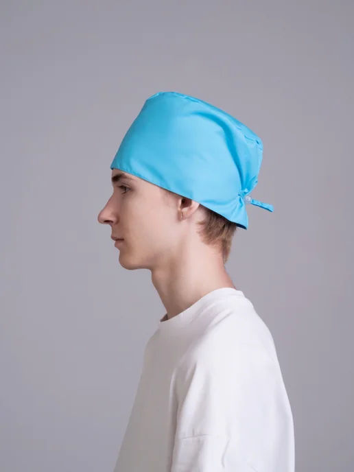 Medsform колпак медицинский, голубой, фото 4